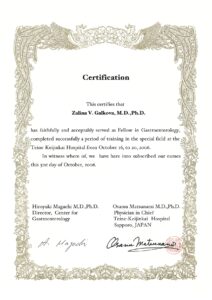 Дипломы и сертификаты Галкова Залина Викторовна - фото 6