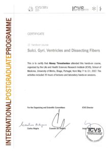 Дипломы и сертификаты ТИМОШЕНКОВ АЛЕКСЕЙ ВЛАДИМИРОВИЧ - фото 8